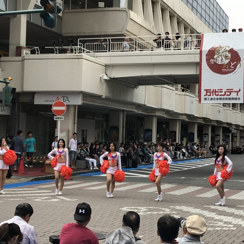 9月16日(日)　2018にいがた総おどり　本祭に出演致しました。