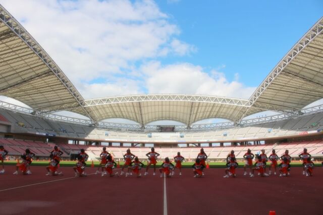 *

2024.10.20.mon

⚾️⚽️スポーツ公園フェスタ2024🏀🏈

 #デンカビッグスワンスタジアム 
 #スポーツ公園フェスタ2024 

ステージイベントのパフォーマンス🙌🏻💕

#niigata
#新潟 
#ビッグスワン 
 #スポーツ公園 
#スポーツ公園フェスタ 
 #チア 
 #cheer 
 #チアダンス 
 #アルビレックスチアリーダーズスクール